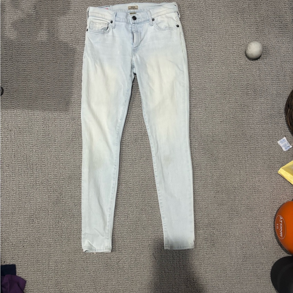 True Religion Blue Skinny Jeans Light Wash